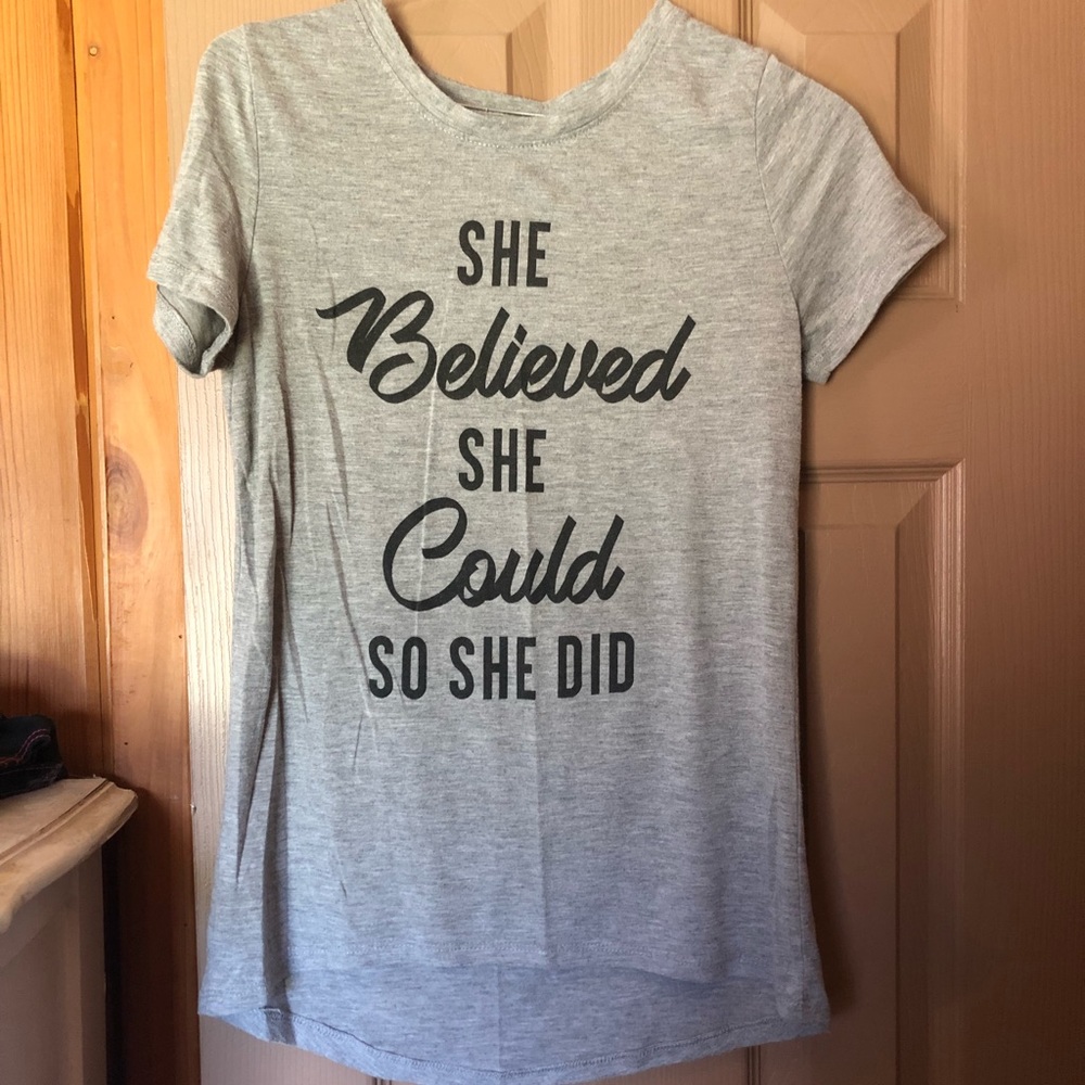 Zoe + Liv She Believed She Could So She Did T-shirt